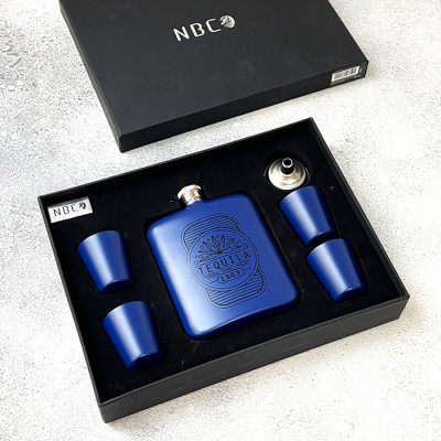 ست قمقمه جیبی مدل Blue