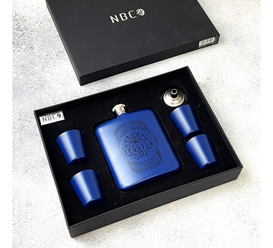 ست قمقمه جیبی مدل Blue