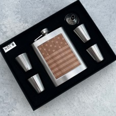 ست قمقمه جیبی طرح چوب کد ۰۲