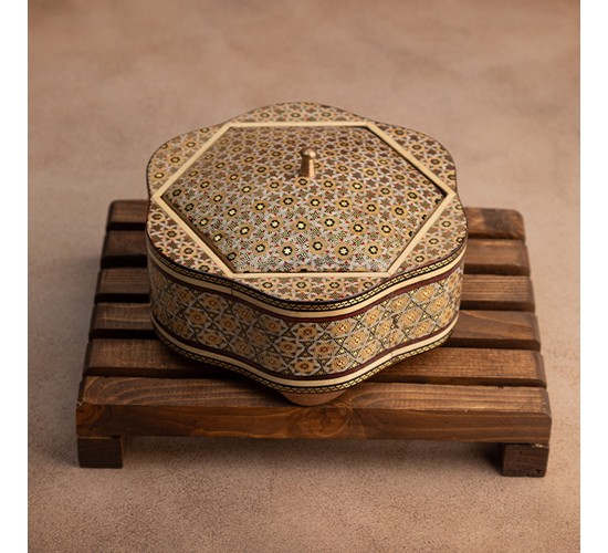 شکلات خوری خاتم کاری