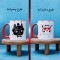 ماگ طرح گربه عاشق