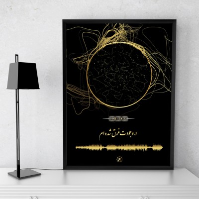 قاب آسمان شب وارنا