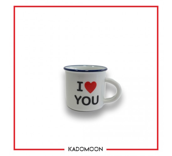 فنجان طرح I LOVE YOU